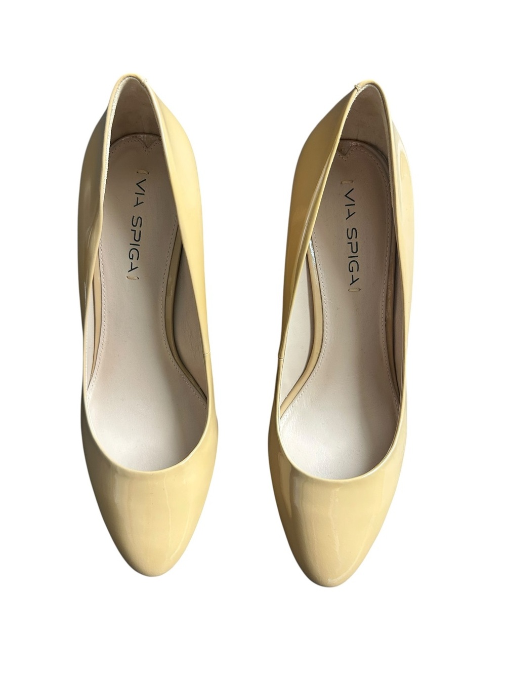 Via Spiga Pamina Tan Wedge Heel Size 9 - Picture 2 of 4
